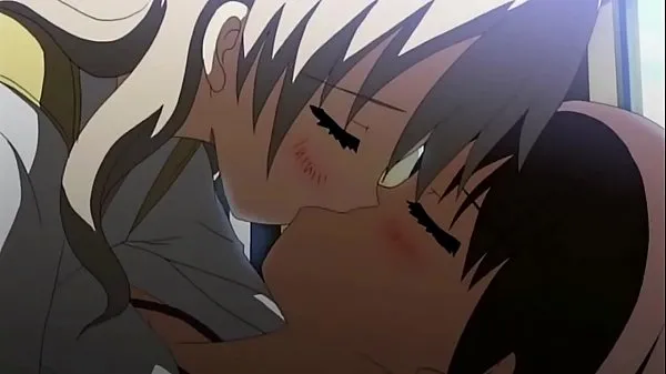 Mira Yuri anime kiss compilación clips cálidos