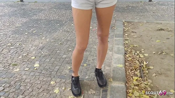 شاهد مقاطع دافئة GERMAN SCOUT - CUTE TEEN CINDY TALK TO FUCK AT REAL STREET CASTING