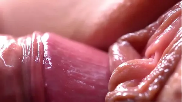 Assista Extremamente close-up porra de buceta. Macro Creampie clipes quentes