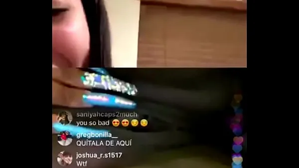 Παρακολουθήστε Crazy girl, shows her pussy live on Malu Trevejo's instagram stream ζεστά κλιπ