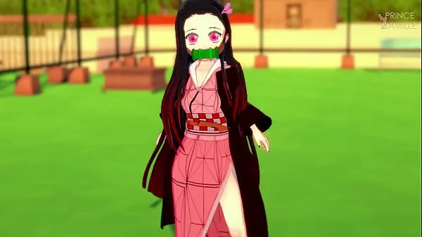 Regardez Innocent Nezuko Chan doit contrôler ses impulsions avec vous - Demon Slayer clips chauds