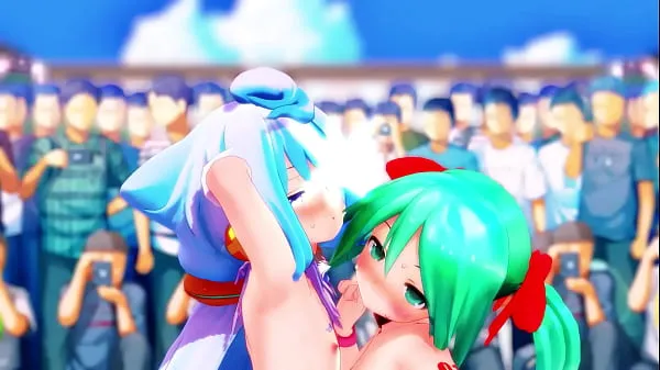 Sehen Sie sich Miku Miku Tanz warmen Clips an